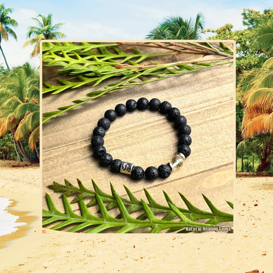 leo+lava+with+citrine+bracelet